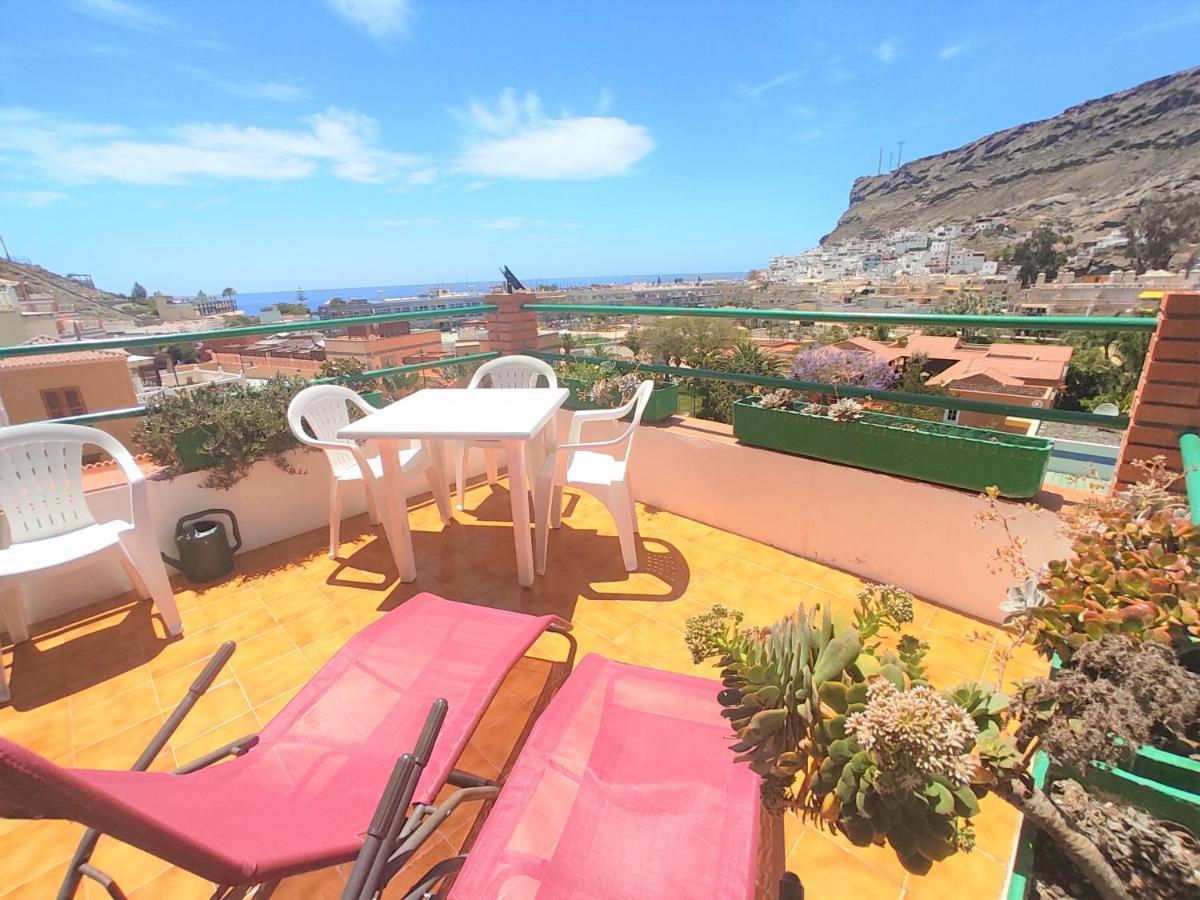 Apartments Casa Lila Puerto De Mogan Exteriör bild